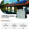 Mikroinwerter X-RAY-WVC800W - obrazek 4