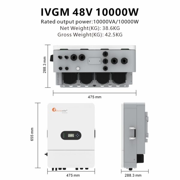 Inwerter 10kw T-REX 10KLP3G01 - obrazek 7
